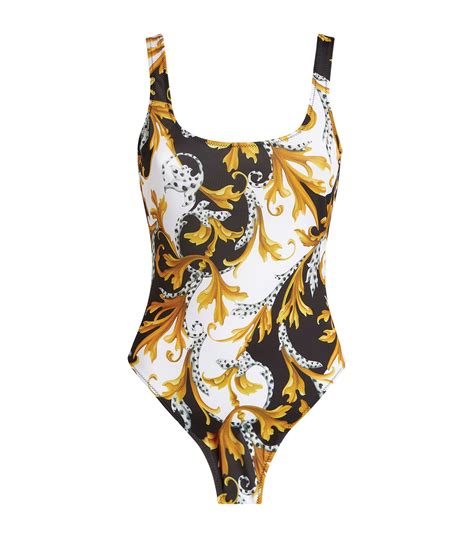 white versace bathing suit|Versace swimsuit bikini.